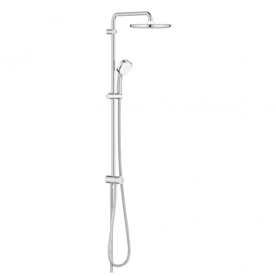 Ghore Tempesta Cosmopolitan System 250 Cube Flexible shower system with diverter for wall mounting