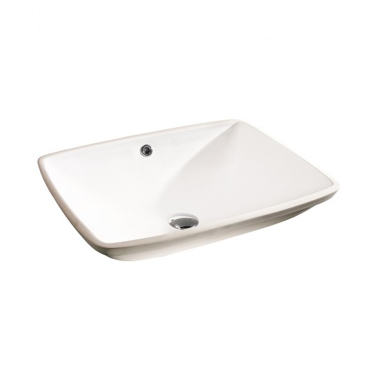 Pınara 50 cm Rectangular Undercounter Washbasin