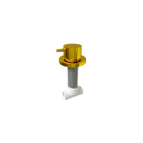 Mini Stick Concealed Stop Valve Gold