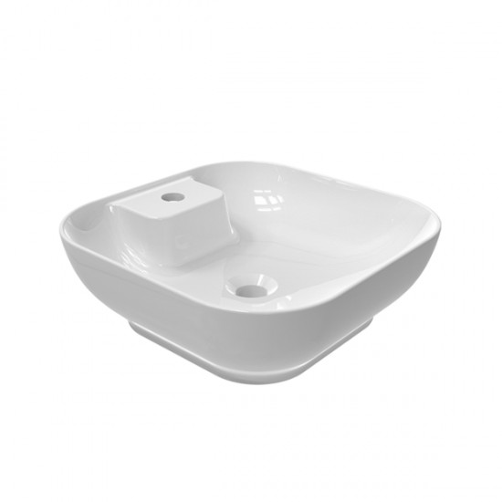 Motto - Square Counter Top Washbasin Single Hole