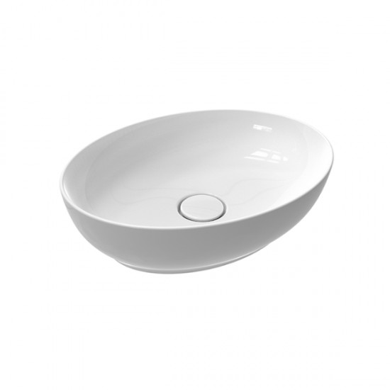 Motto - Oval Counter Top Washbasin Without Hole